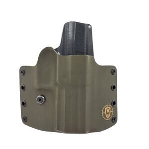 Blackpoint Tactical Leather Wing Belt Holster OWB Fits Sig Sauer 250C Right Hand